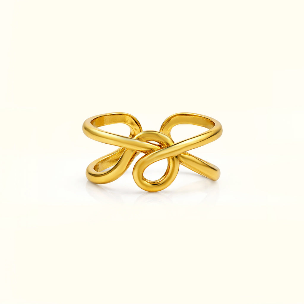 Twisted Knot Ring