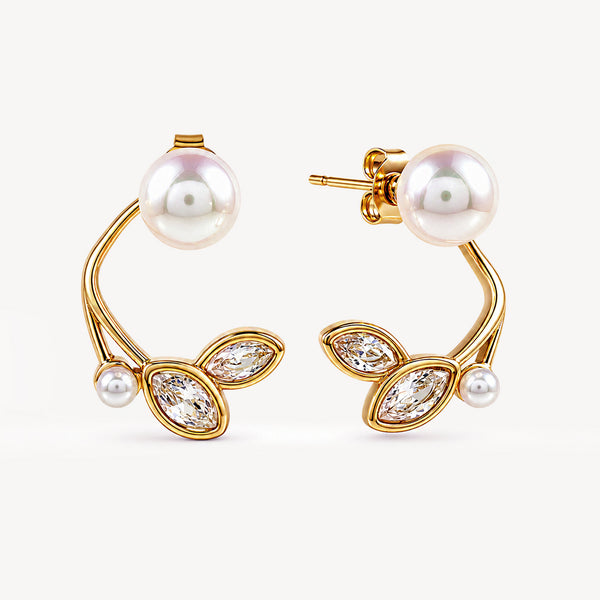 Pearl Vine Earrings