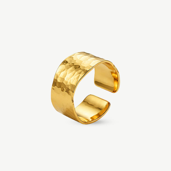 Bold Wave Ring