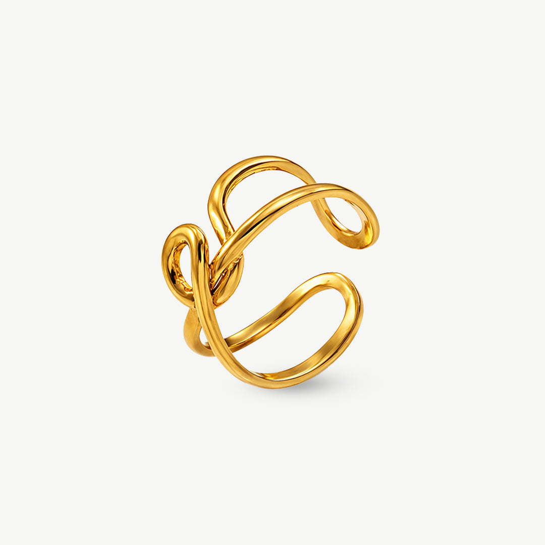 Twisted Knot Ring