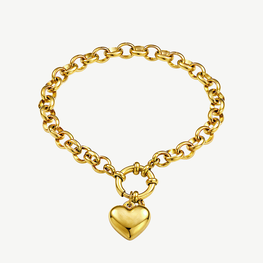 Heart Toggle Bracelet