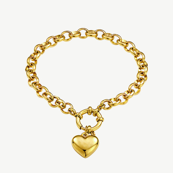 Heart Toggle Bracelet