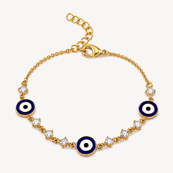 Evil Eye Station Bracelet