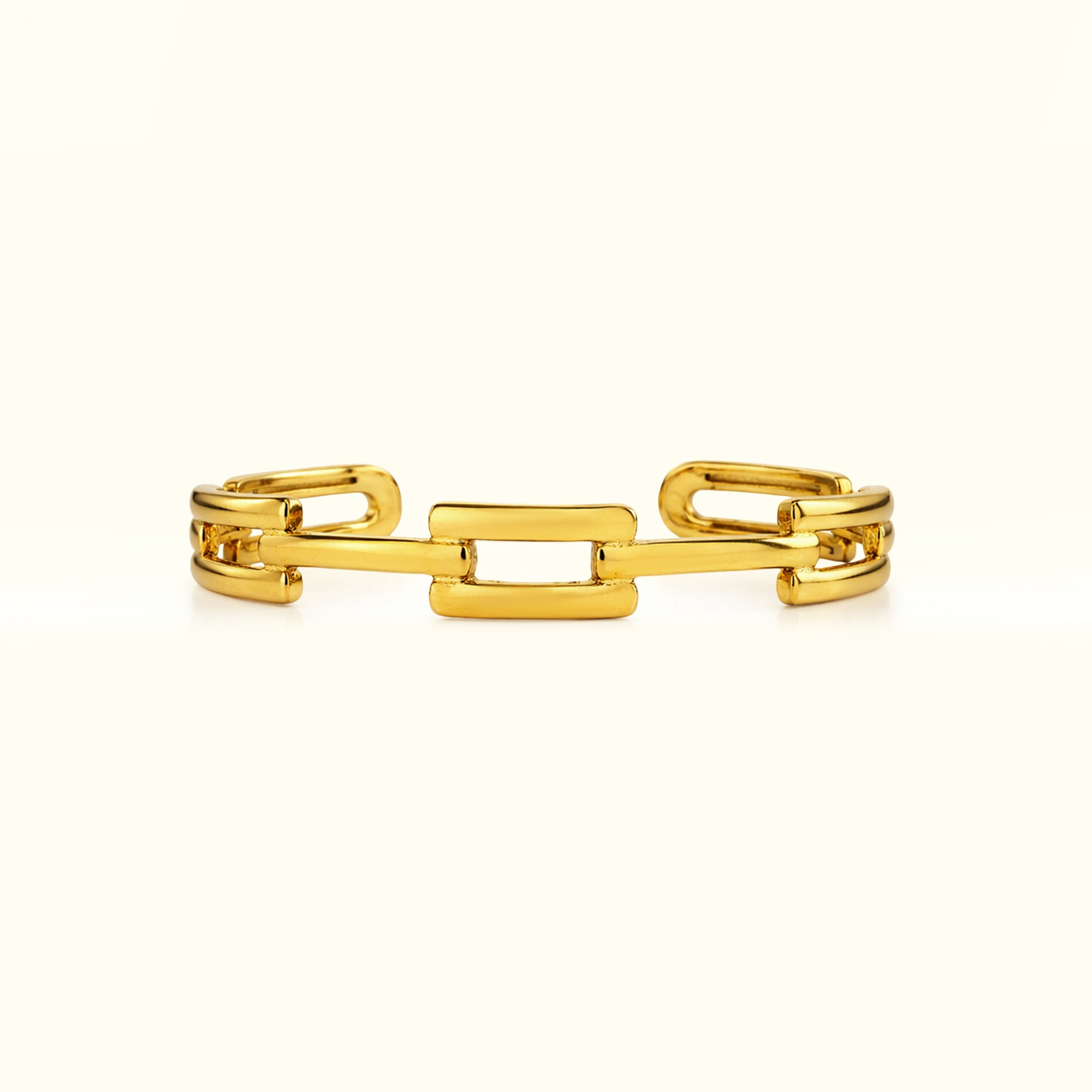 Bold Linked Cuff