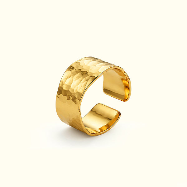 Bold Wave Ring