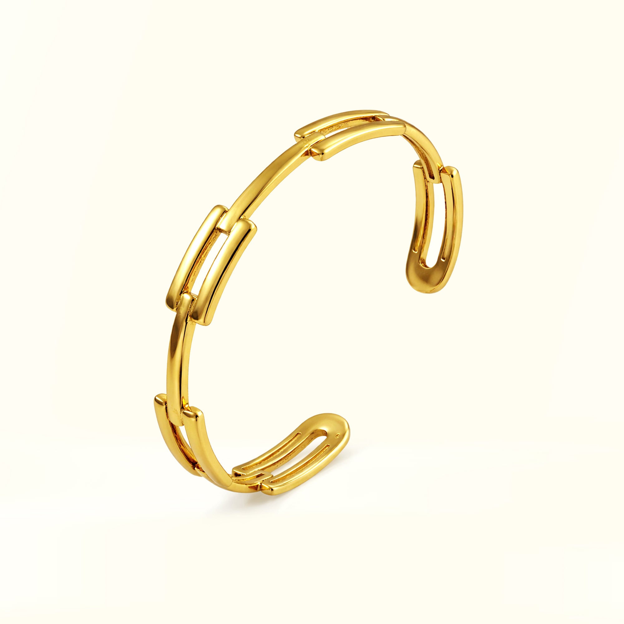 Bold Linked Cuff
