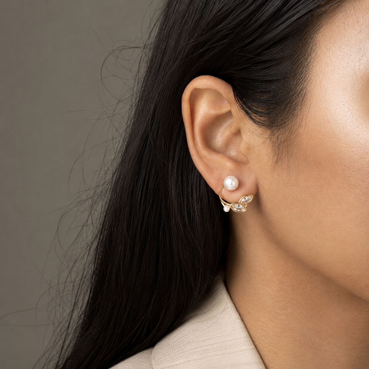 Pearl Vine Earrings