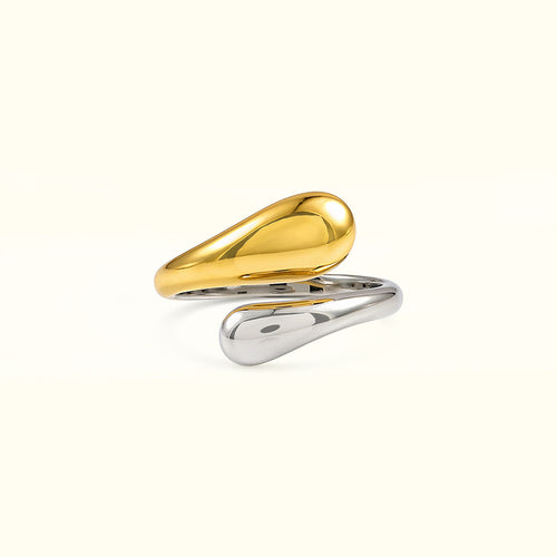 Dual Tone Hug Ring