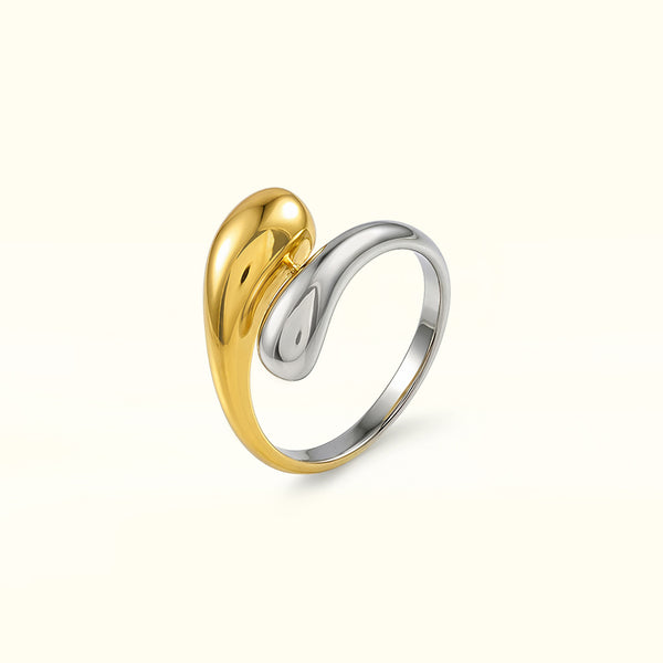 Dual Tone Hug Ring