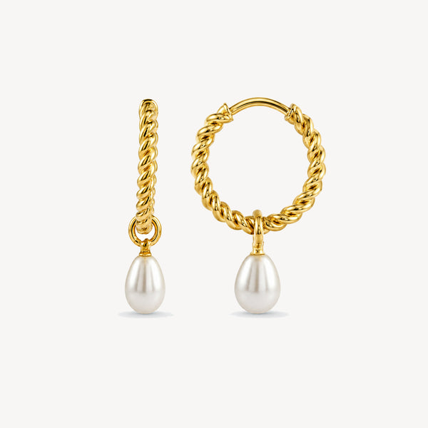 Kate’s Pearl Hoops