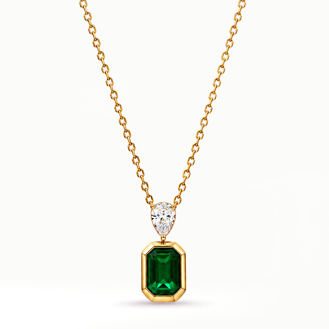 Emerald Twilight Necklace