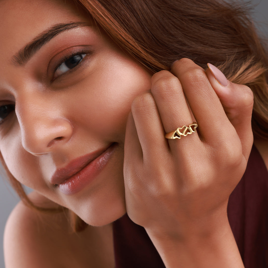 Heart Crest Ring