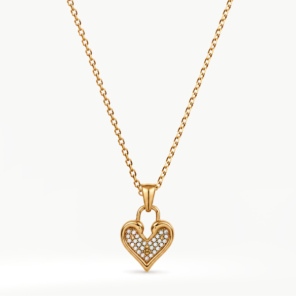 Heart Lock Necklace