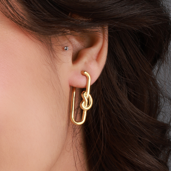 Knot Link Hoops