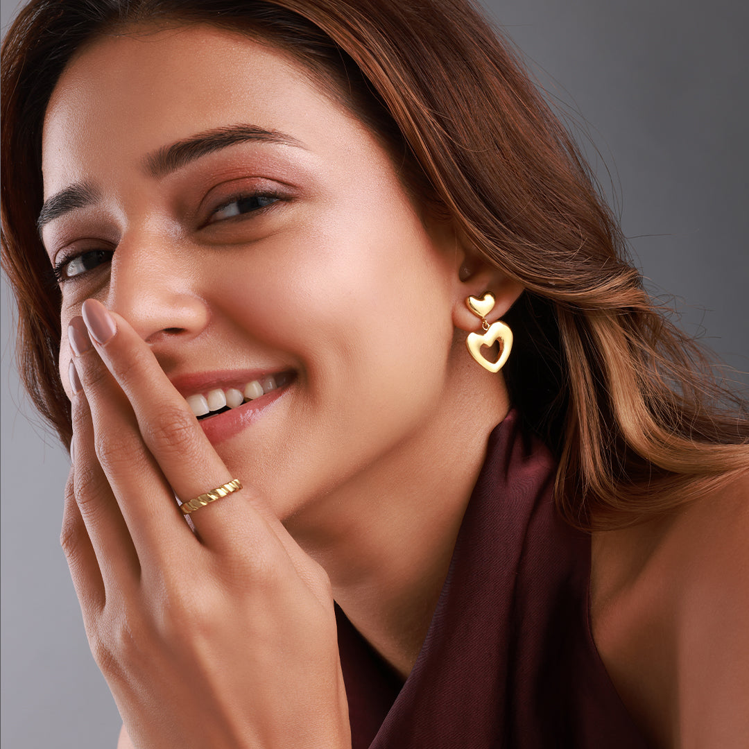 Mismatch Heart Earrings