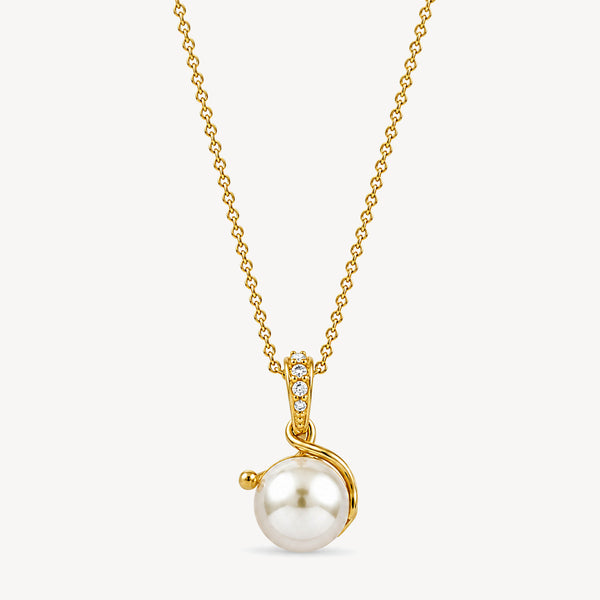 Pearl Swirl Necklace