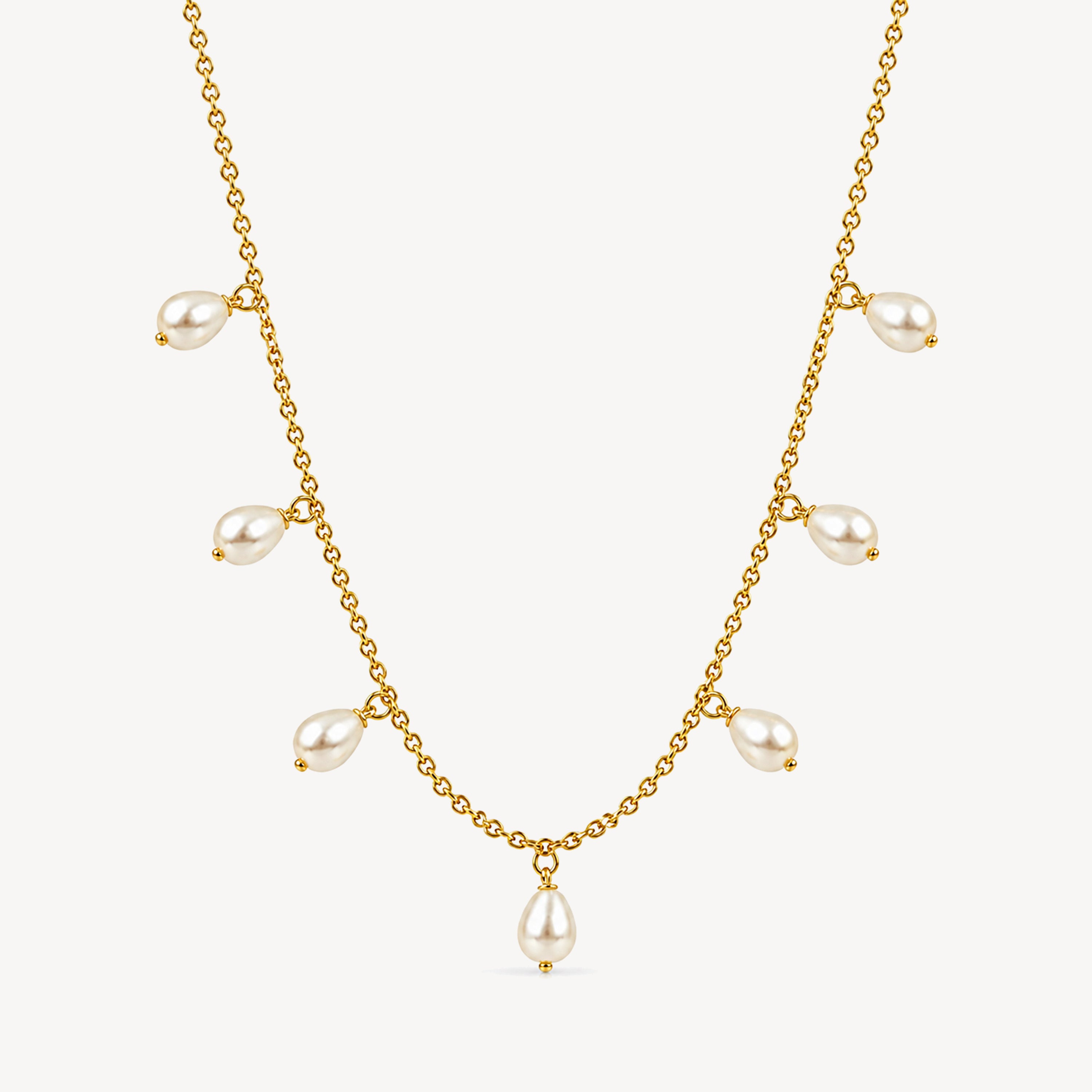 Floating Pearl Necklace