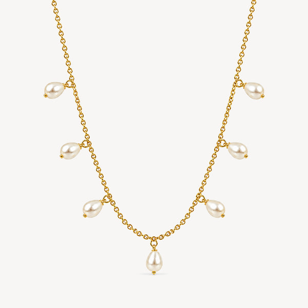 Floating Pearl Necklace