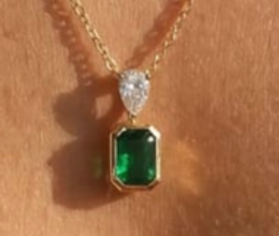 Emerald Twilight Necklace