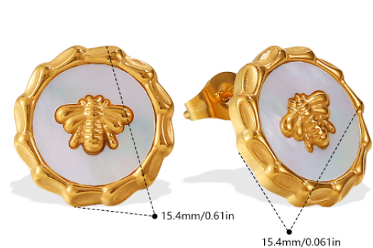 Queen Bee Studs