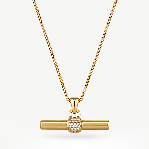 Runway T-Bar Necklace