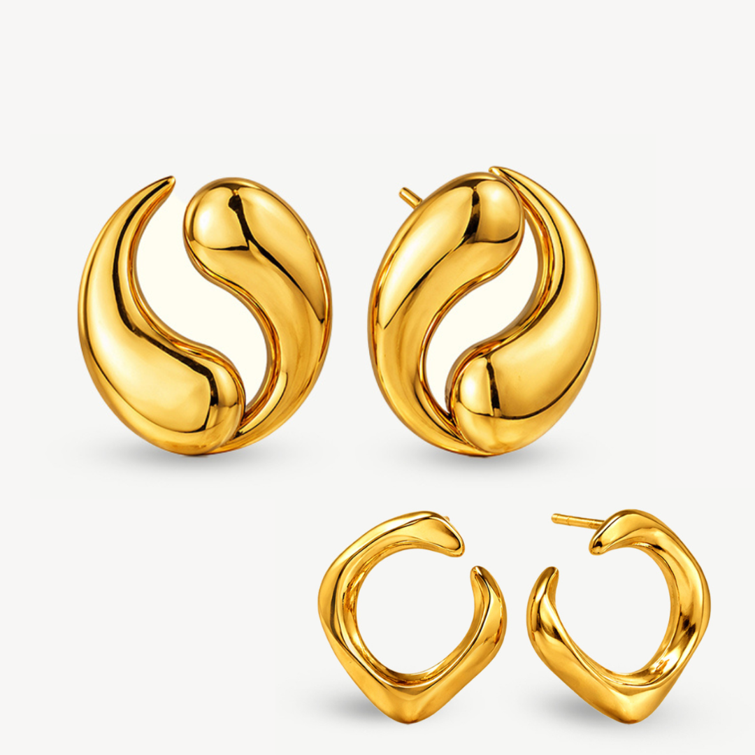 The Sculpted Hoop Set