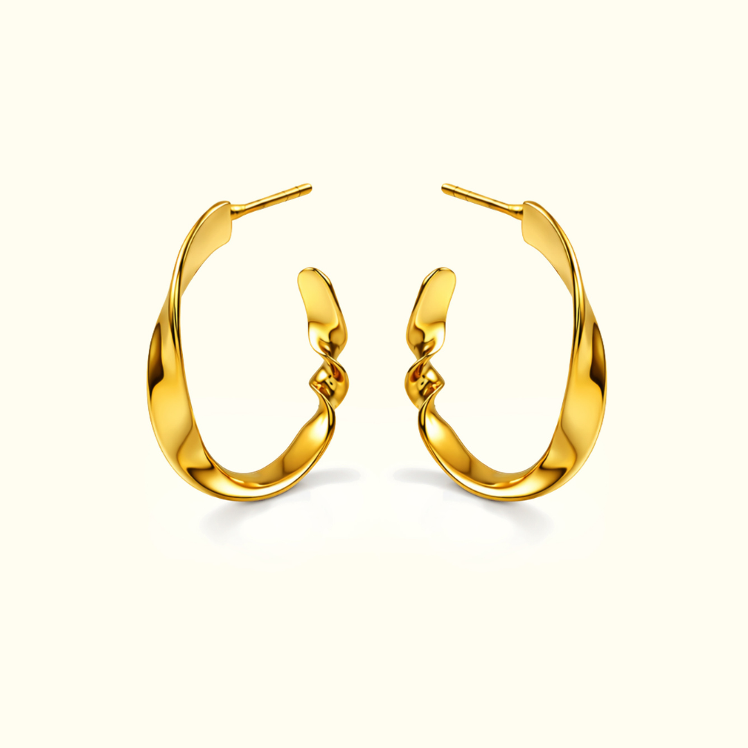 Twisted Classic Hoops