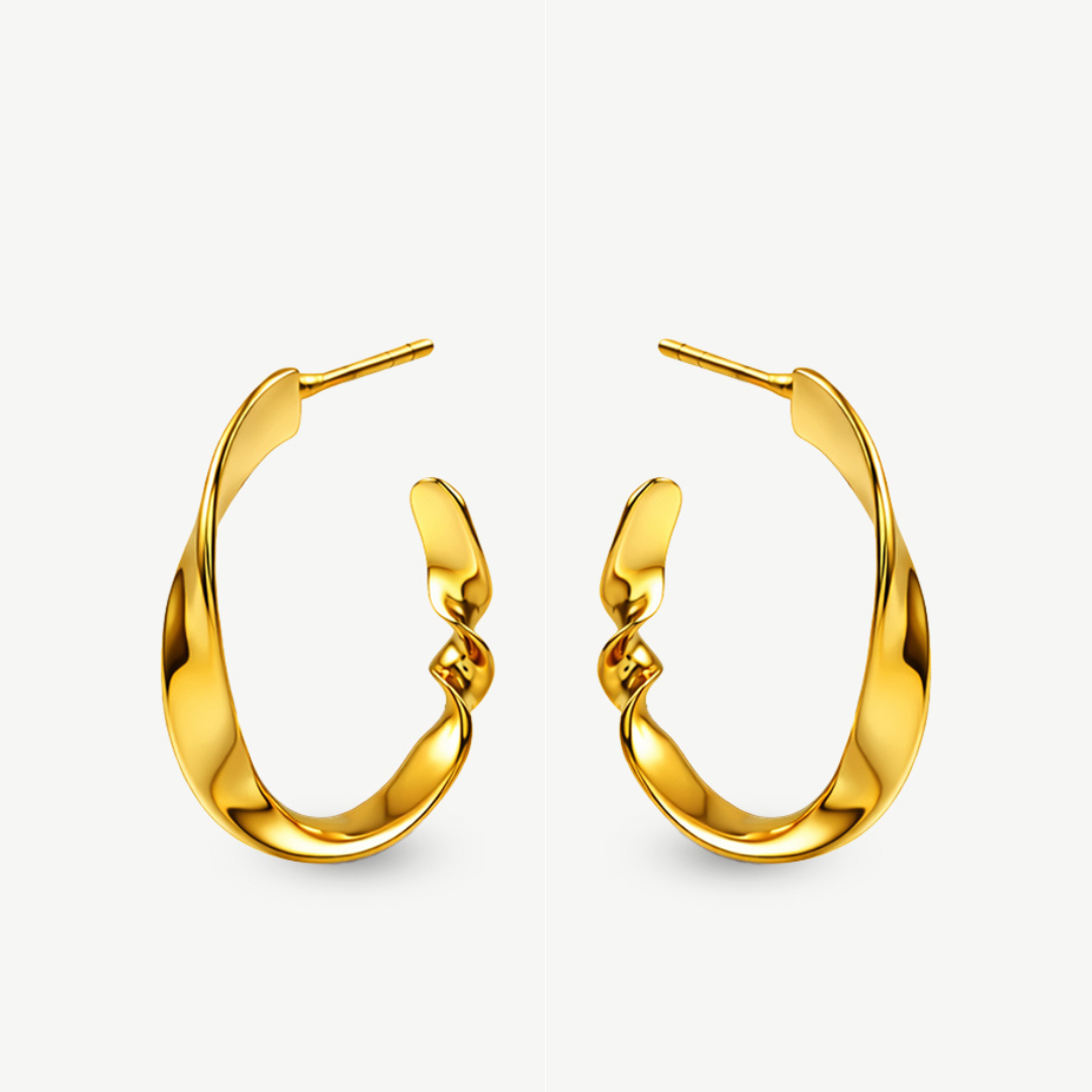 Twisted Classic Hoops