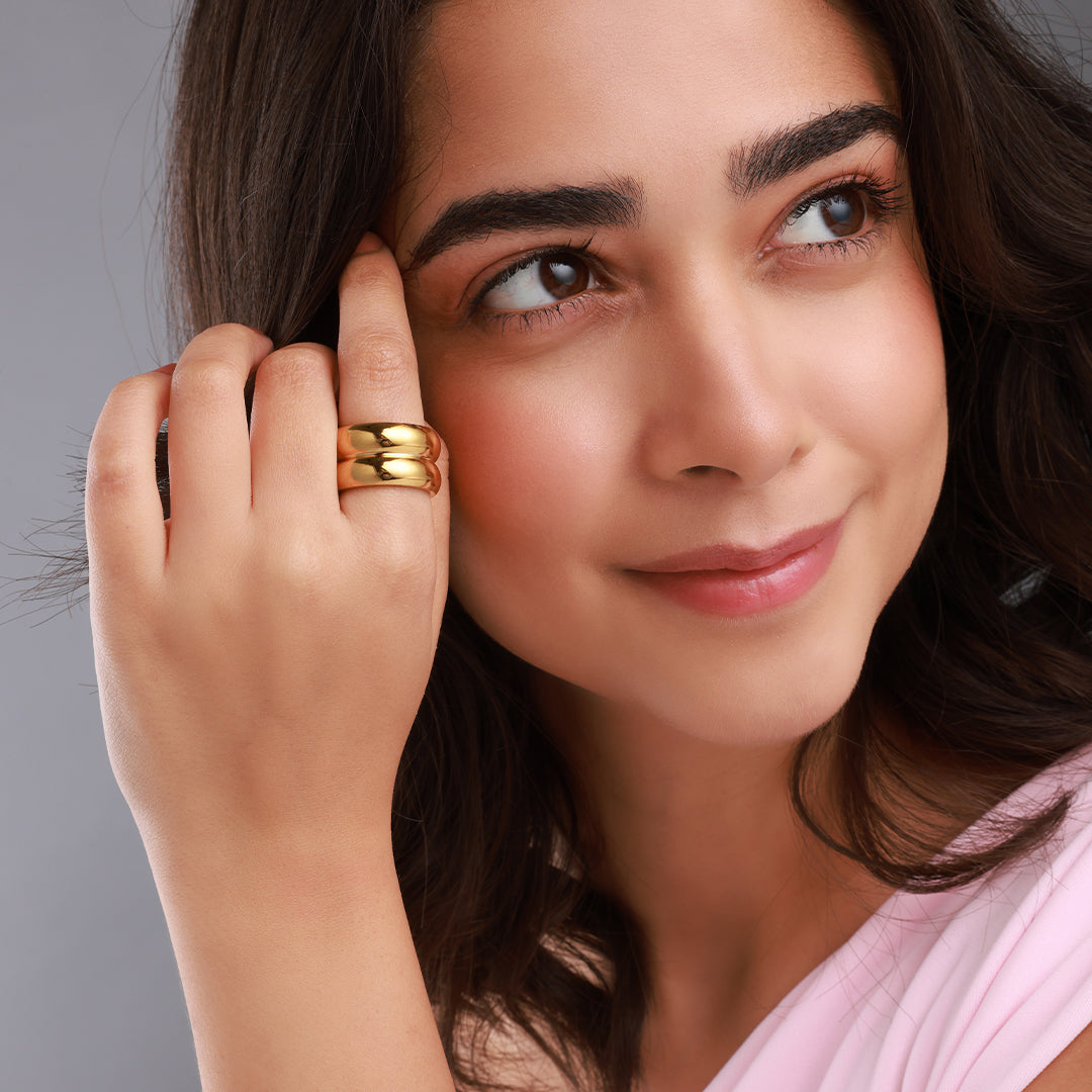 Two Dome Ring