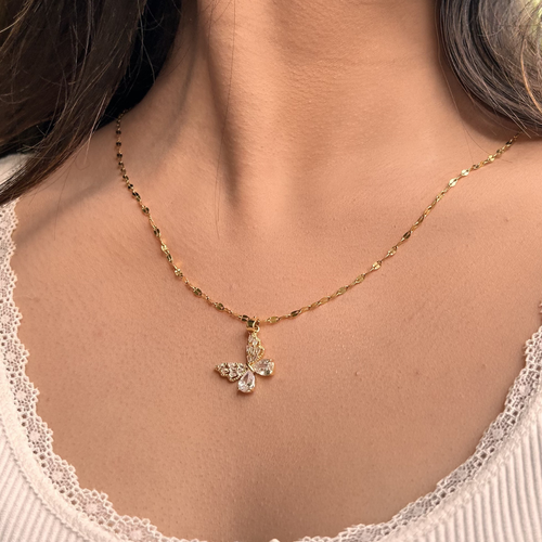 Aurelia Butterfly Necklace