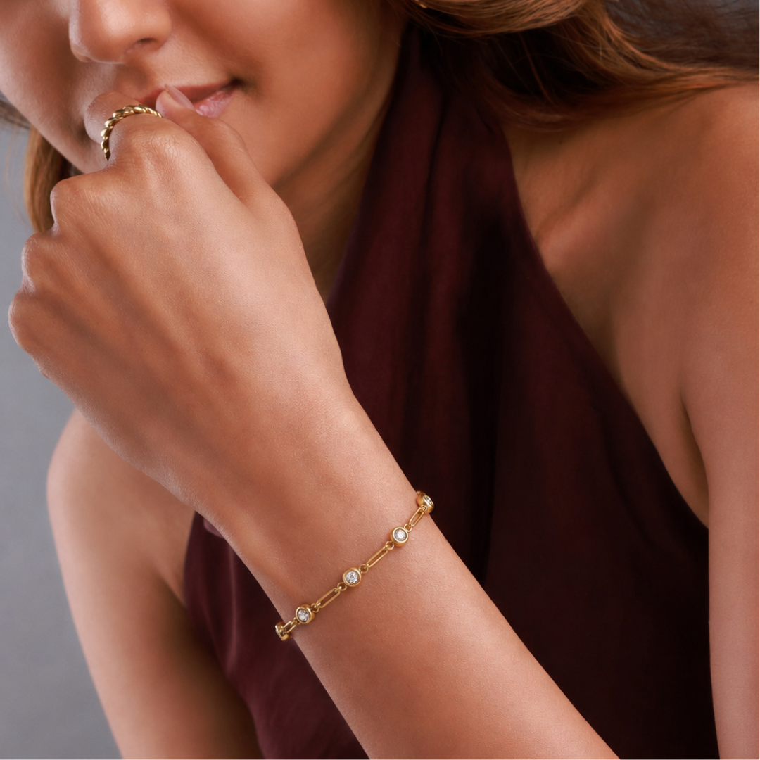 Bezel Orbit Bracelet