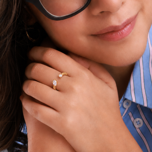 Crystal Echo Ring