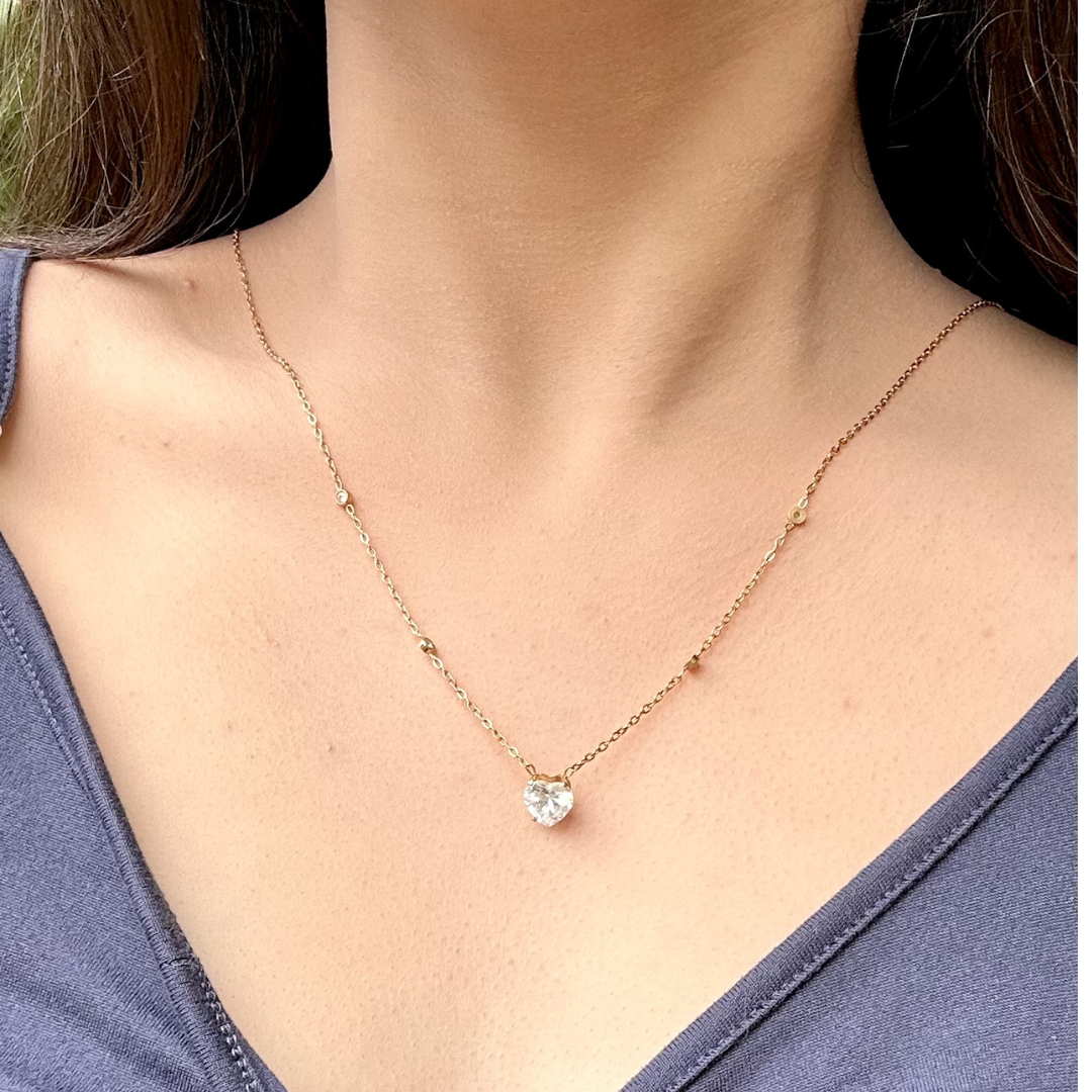 Heartcut Necklace