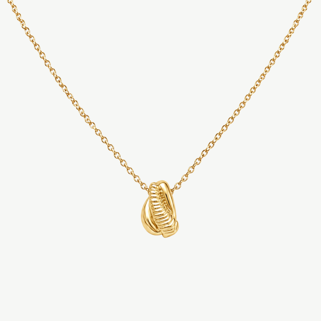 Ridge Coil Necklace