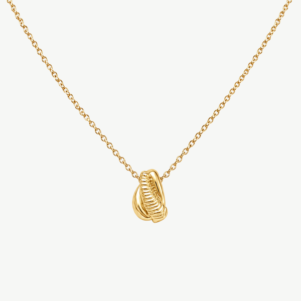 Ridge Coil Necklace