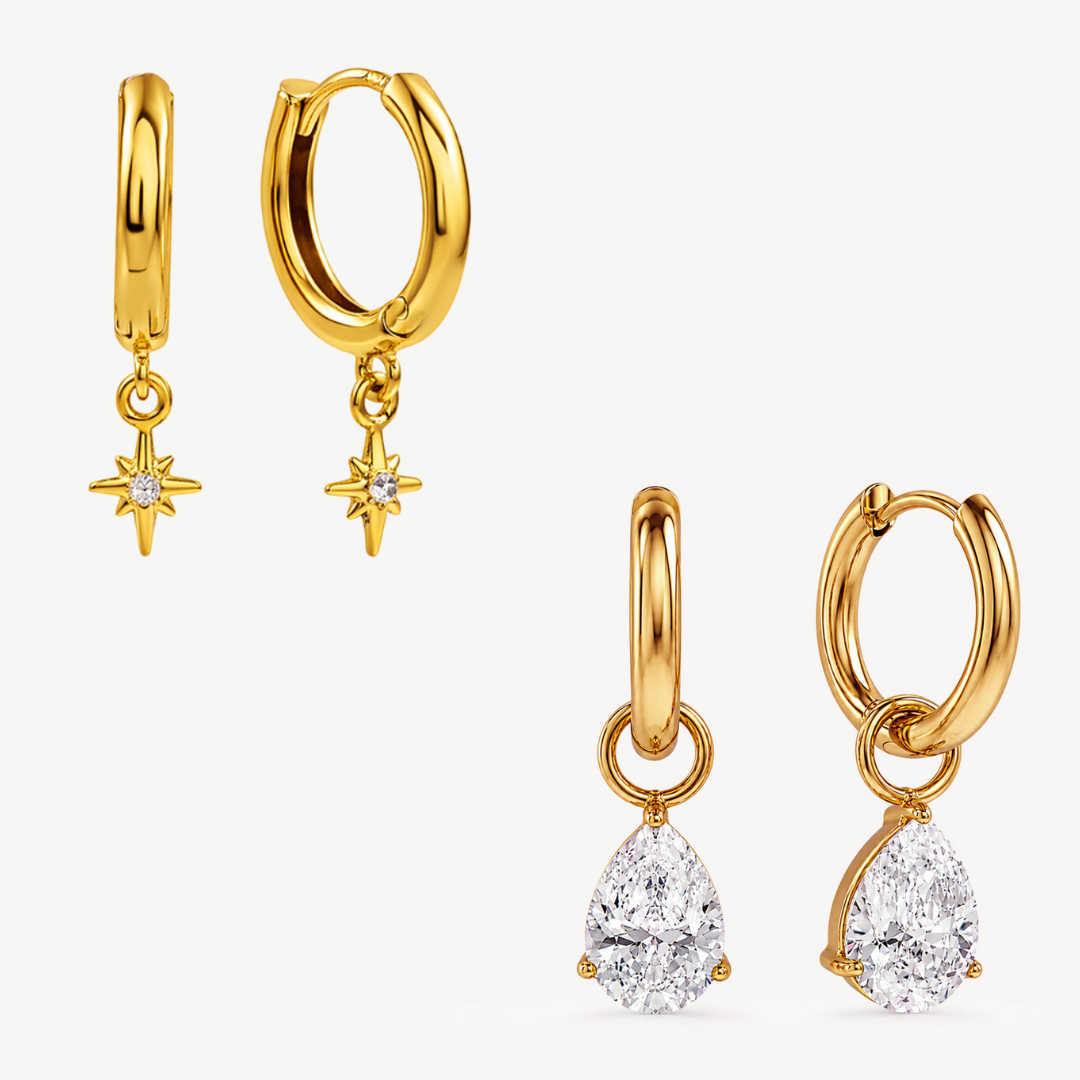 The Sparkle Hoop Set