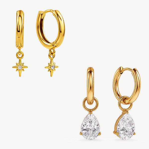 The Sparkle Hoop Set